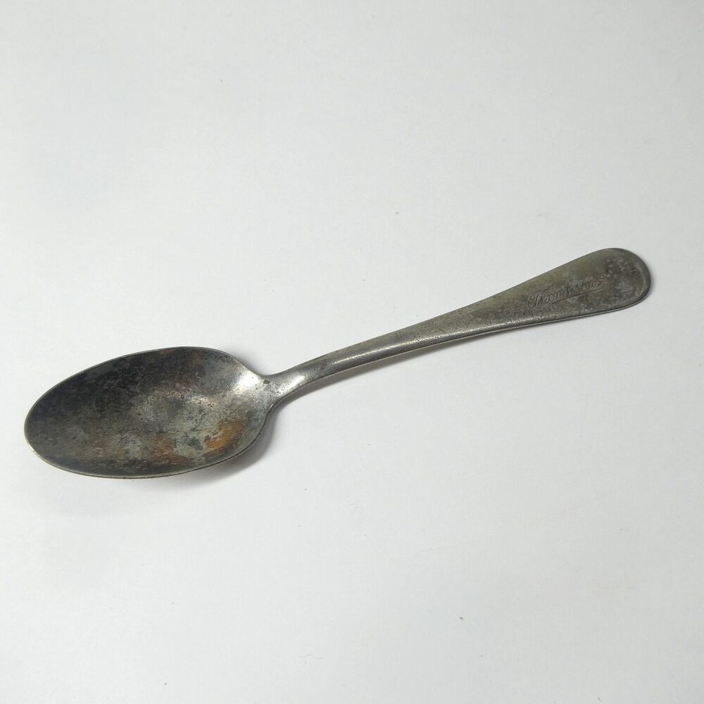 Thompson’s Restaurant Spoon Vintage Flatware Teaspoon Silverplate